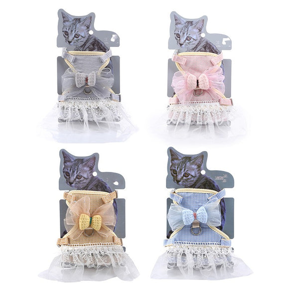 Vestido Princesa con Moño para Mascotas