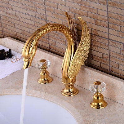 Grifo Black Swan con Manija de Cristal Revestido