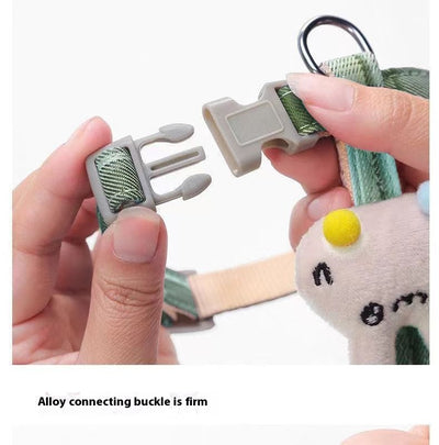 Arnés de Paseo en Forma de I con Cuerda de Sujeción para Mascotas - Image 13