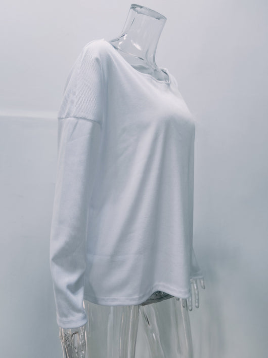 Blusa Holgada con Bordado de Amor y Mangas Largas - Image 10