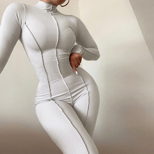 Jumpsuit Sin Mangas Cintura Alta Levantacaderas Ajustado - Image 10