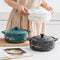 Olla para Sopa Resistente al Calor Serie Gold Lace con Tapa Impermeable