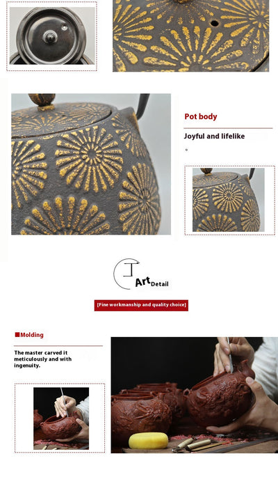 Estufa Japonesa de Colores para Tetera de Hierro - Image 28
