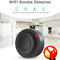Detector de Humo Inteligente WiFi con Sensor Graffiti - Alarma Conectada Black
