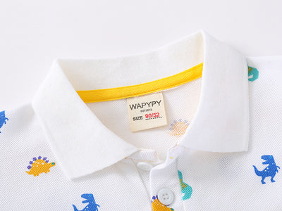 Camisa Infantil de Cuello Solapa y Manga Corta - Image 14