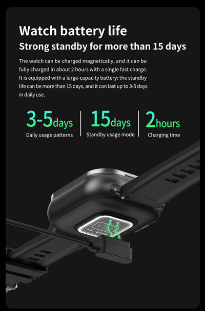 Reloj Inteligente 2 en 1 con Auriculares Bluetooth TWS y Monitor de Frecuencia Cardíaca - Image 12