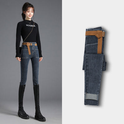 Pantalones Ajustados Elegantes para Mujer con Bota Entallada - Image 9