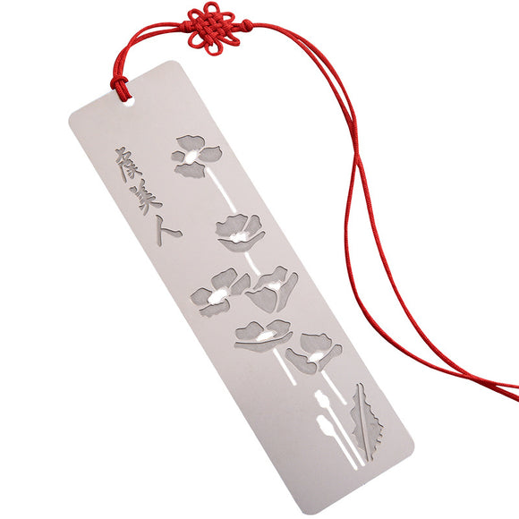 Marcapáginas de Metal Hueco Elegante - Regalo Perfecto para Mujeres