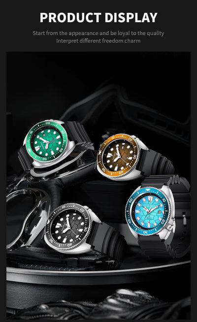 Reloj de Negocios para Hombre Cuarzo Luminoso Resistente al Agua con Bisel Rotatorio - Image 20