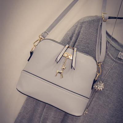Bolso Bandolera Mujer con Patrón de Palillos - Elegancia Minimalista - Image 4