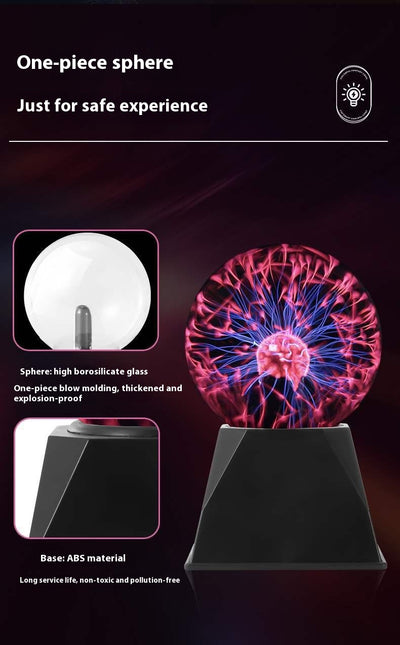 Lámpara Nocturna de Plasma con Control por Voz USB - Image 9
