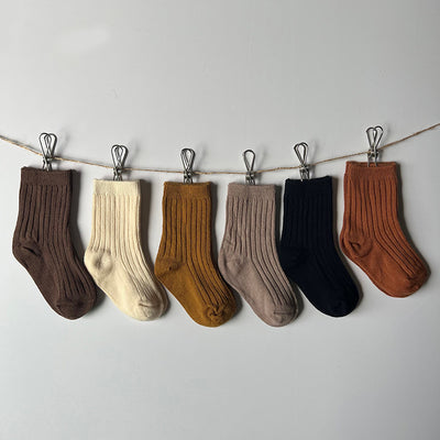 Calcetines Retro Coreanos Tubo para Niños y Niñas - Image 19