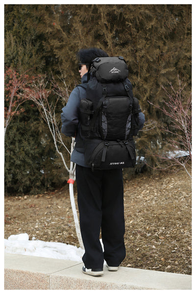 Mochila de Senderismo 90L XIYAHU - Resistente al Agua para Trekking y Camping - Image 32