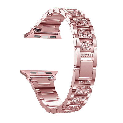 Pulsera Reloj Acero Inoxidable con Diamantes - Image 3