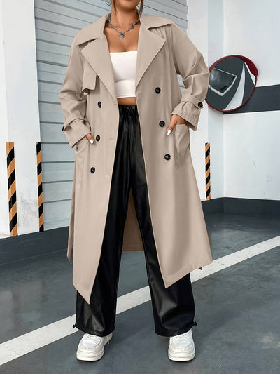 Abrigo Largo Casual para Mujer - Elegancia y Confort - Image 25