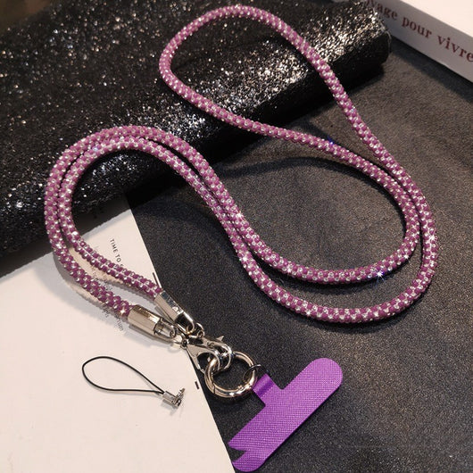 Correa Crossbody para Celular con Cristales Brillantes - Image 12