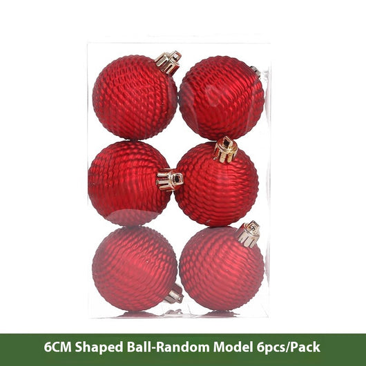 Bola de Navidad Roja Electrochapada - Adorno Colgante para Árbol - Image 14