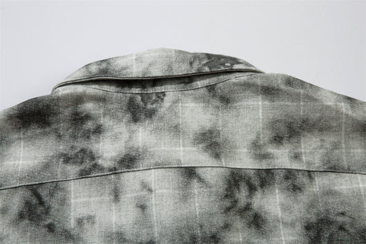 Camisa Suelta Tie-Dye Tinta para Hombre - Estilo Fresco y Moderno - Image 13