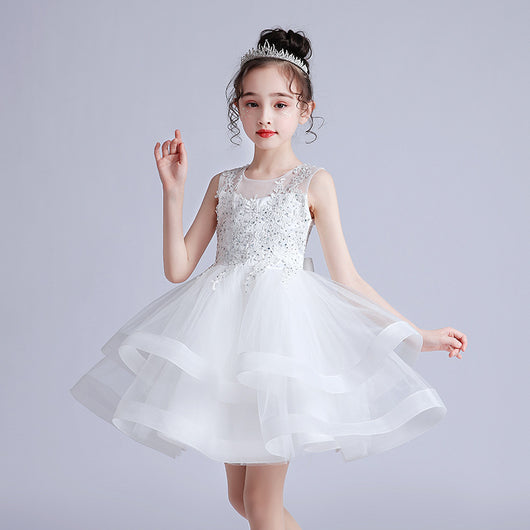 Vestido Coreano Clásico Ajustado para Niña - Image 6