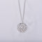 Sterling Plateado 12 Zodiac Plateado Necklace Capricorn