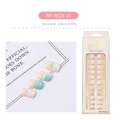 Uñas Postizas con Brillo Waterproof - Kit DIY en Caja - Image 48
