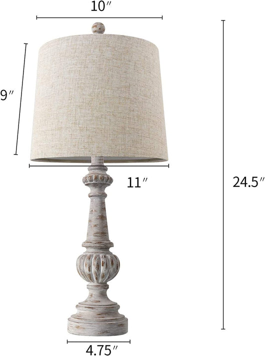 Lámpara de Mesa Retro en Madera para Dormitorio - Image 12