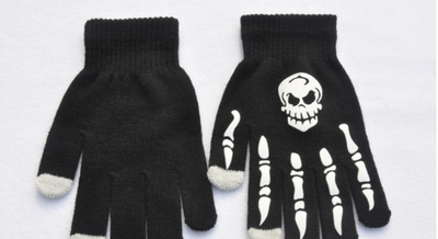 Guantes Luminosos Halloween con Calavera y Garra Fantasma - Image 9