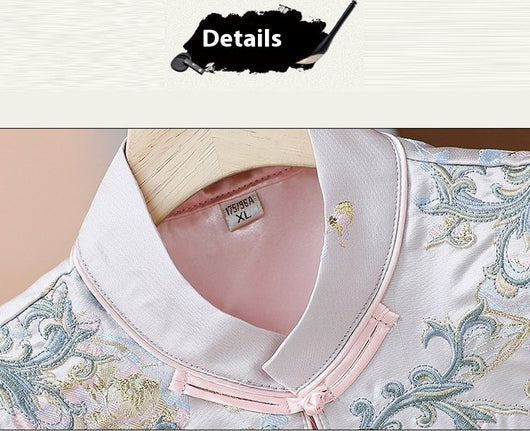 Chaleco de Bordado Jacquard Chino Elegante - Image 13