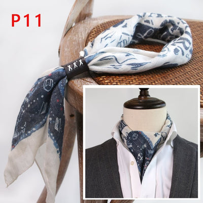 Bufanda de Seda Fina para Hombre - Accesorio Versátil Youth - Image 13