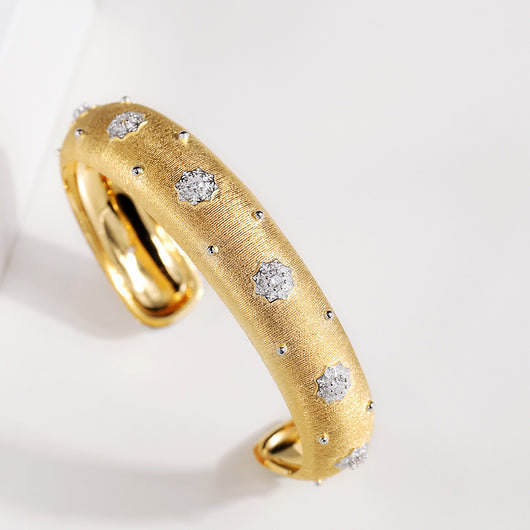 Pulsera Estrella Palacio de Artesanía Italiana Retro y Elegante - Image 2