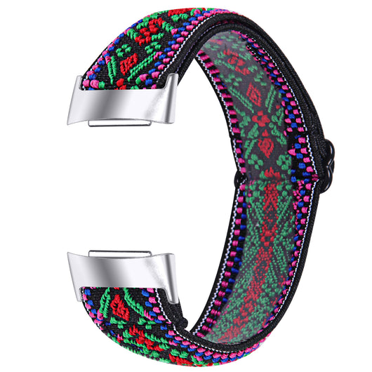 Correa de Reloj Elástica Ajustable con Estampado Coordinado - Image 10