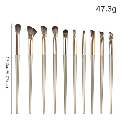 Set de 15 Brochas de Maquillaje Profesional con Flores Estampadas - Image 14