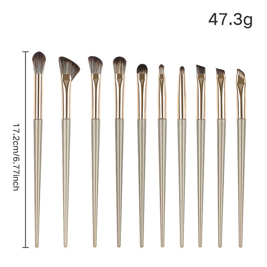 Set de 15 Brochas de Maquillaje Profesional con Flores Estampadas - Image 14