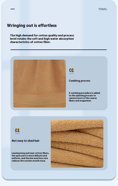 Toalla de Baño 100% Algodón Absorbente de Secado Rápido - Image 17