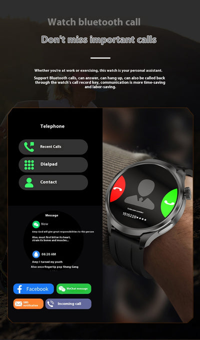 Reloj Deportivo Inteligente con Monitor de Frecuencia Cardíaca y Brújula - Image 15
