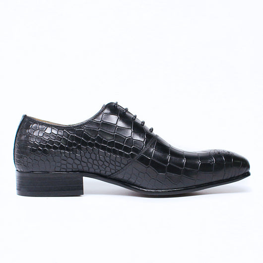 Zapatos de Cuero Oxford para Hombre - Elegancia Empresarial - Image 7