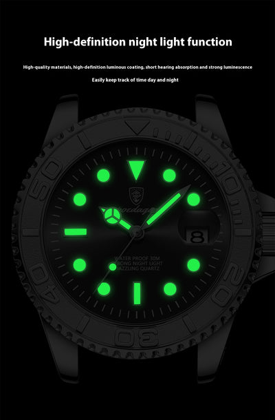 Reloj de Hombre Deportivo Luminoso Resistente al Agua - Image 10