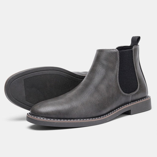 Botas Retro de Cuero Genuino para Hombre - Image 25