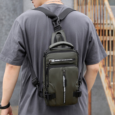 Bolsa Bandolera Multifuncional para Hombre - Estilo Casual y Versátil - Image 11