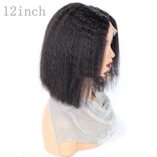 Peluca Bob Kinky Straight de Cabello Natural - Image 3
