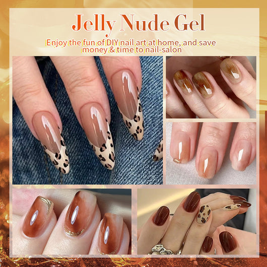 Esmalte de Uñas Gel UV Transparente Efecto Gelatina Fotocurable - Image 3