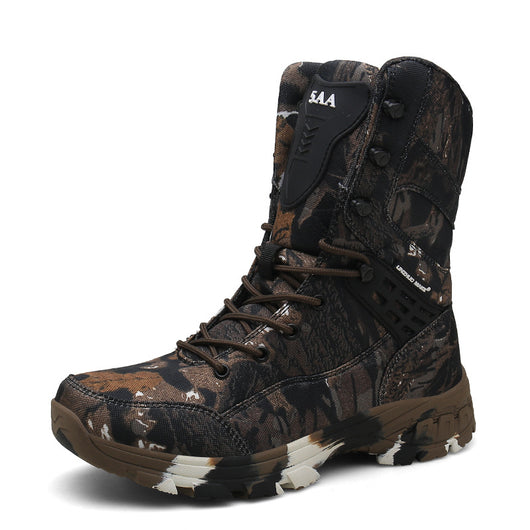 Botas Militares de Trabajo para Hombre - Impermeables y Resistentes al Desgarre - Image 10