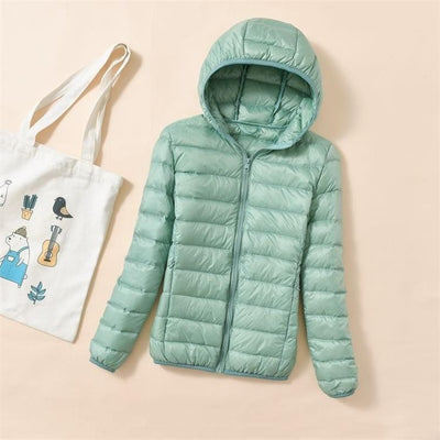 Chamarra Hoodie de Algodón Talla Grande para Mujer - Image 8
