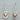 Simple Romantic Love Geometric Shape Earrings