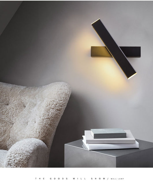 Lámpara de Pared LED Giratoria Moderna para Dormitorio y Pasillo - Image 11