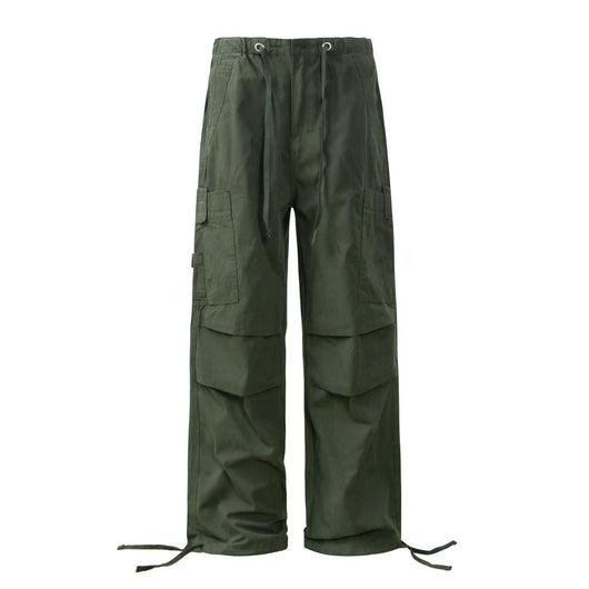 Pantalones Casuales Holgados de Pierna Recta en Colores Sólidos - Image 5