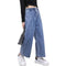 Jeans Sueltos Casuales para Niñas - Diseño Simple y Versátil
