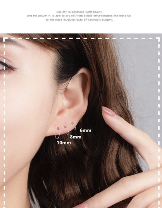 Aretes de Plata 999 Estilo Minimalista - Pendientes Elegantes para Mujer - Image 11