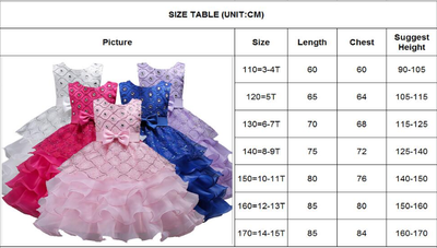 Vestido de Princesa Infantil con Falda Tutú Lentejuelas Brillantes - Image 5