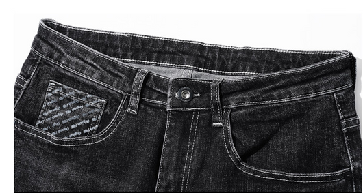 Pantalones Lápiz Estilo Coreano con Estampado de Bolsillo para Hombre - Image 12